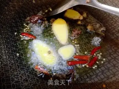 Make Sour papaya chicken step 2