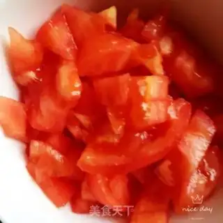 Make Tomatoes, golden mushrooms step 2
