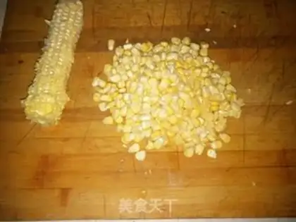 Make Fresh corn juice step 1