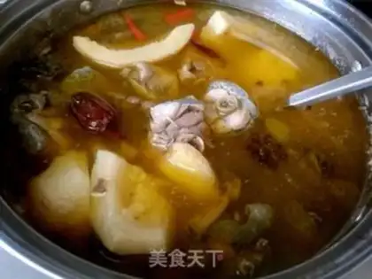Make Sour papaya chicken step 5