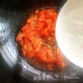 Make Tomatoes, golden mushrooms step 5