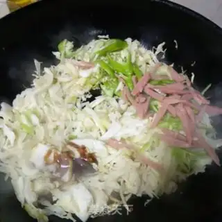 Make Pyramid and cabbage step 4