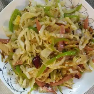 Make Pyramid and cabbage step 5
