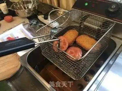 Make A chicken steak burger step 3