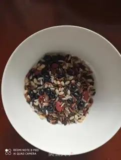 Make Black bean congee, electrocution step 0