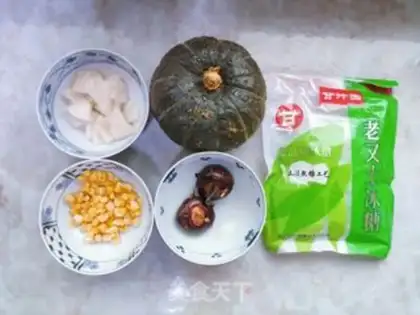 Make Pumpkin corn pear step 0
