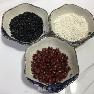 Make Red bean rice porridge step 0