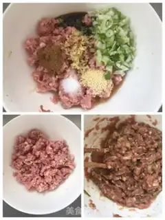 Make Pork dumplings step 2