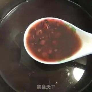 Make Red bean rice porridge step 4
