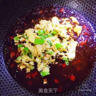Make Egg sauce noodles step 7