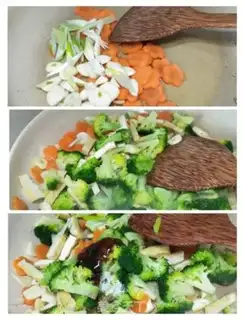 Make Tofu makes broccoli step 5