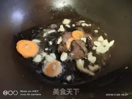 Make Soccer root and tofu step 2
