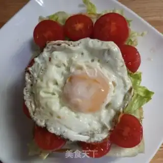 Make Sour cucumber egg sandwich step 4
