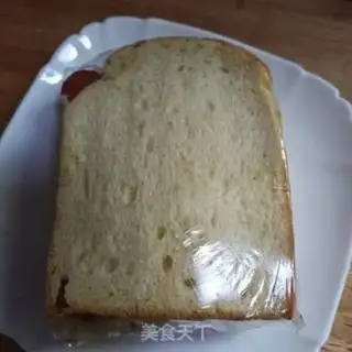 Make Sour cucumber egg sandwich step 7