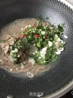 Make Sour spicy sauerkraut noodles step 11