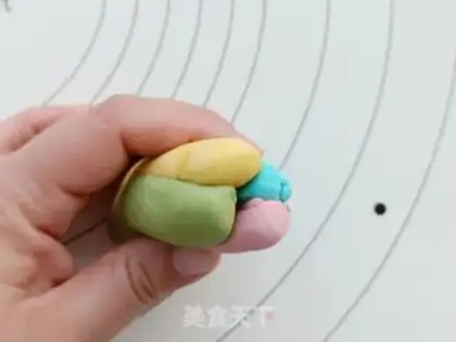 Make Four-Girl dumplings step 6