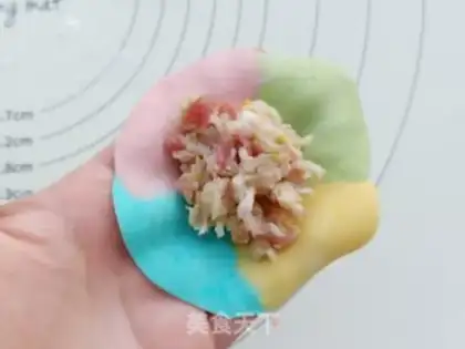 Make Four-Girl dumplings step 8
