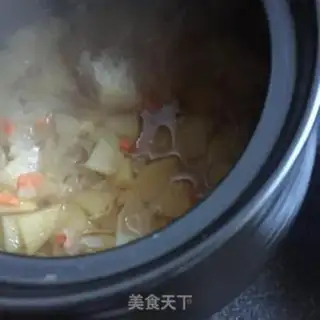 Make Silver-eared apple sugar step 6