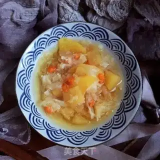 Make Silver-eared apple sugar step 9