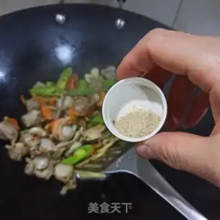 Make Paprika scallops step 4