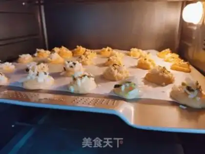 Make French cheese puff step 7