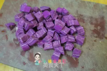 Make Purple potato silver ear soup step 4