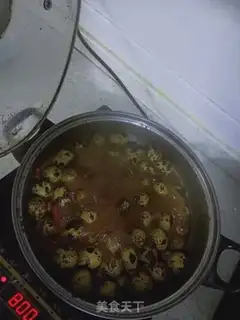 Make Spicy quail eggs step 2
