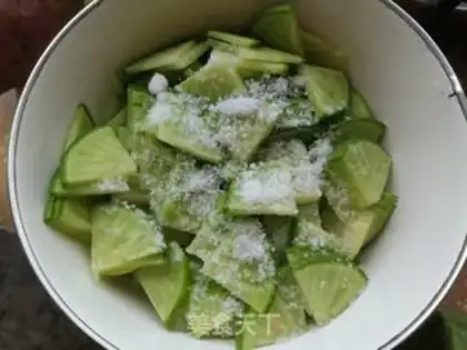 Make Sugar and radish step 2
