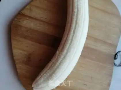 Make Banana souffle step 1