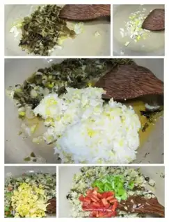 Make Plum-crunch rice step 4
