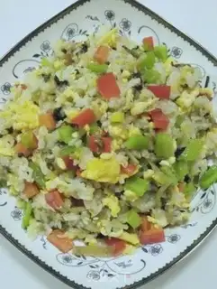 Make Plum-crunch rice step 5
