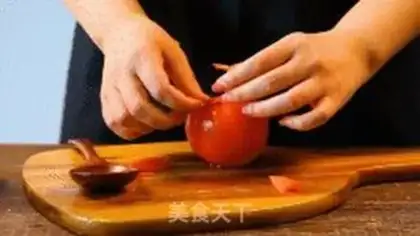 Make Low ketchup tofu soup step 0
