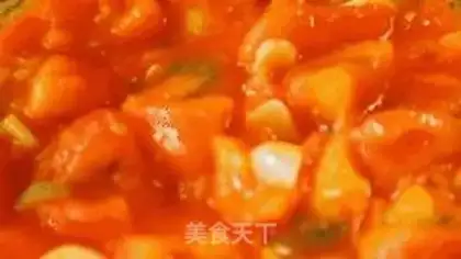 Make Low ketchup tofu soup step 4