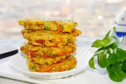 Make Rice and vegetable pie step 8