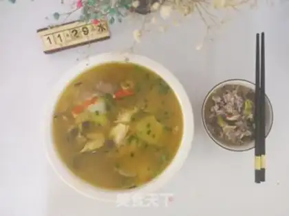 Make Yellowfish soup step 8