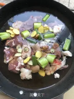 Make radish lamb step 0
