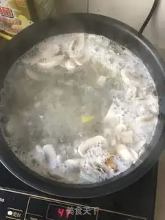 Make Skinny mushroom egg soup step 6
