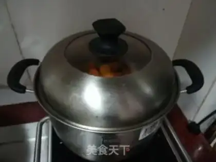 Make Milky pumpkin buns step 1