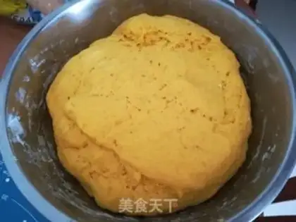 Make Milky pumpkin buns step 5