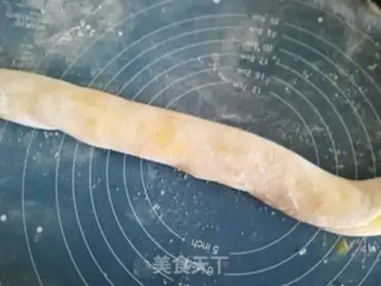 Make Milky pumpkin buns step 8