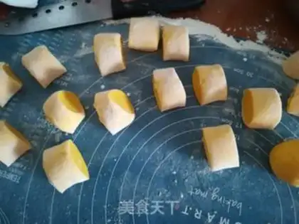 Make Milky pumpkin buns step 9