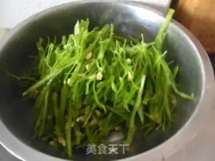 Make Garlic lentils step 1