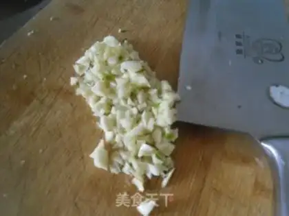 Make Garlic lentils step 2