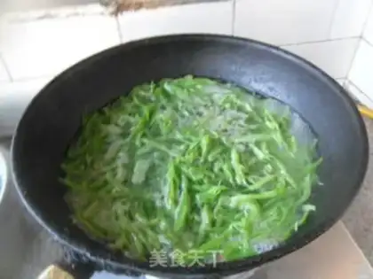 Make Garlic lentils step 3