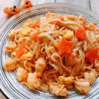 Make Shrimp noodles step 7