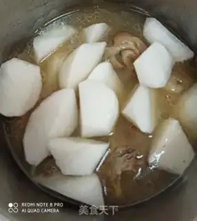 Make Scorch radish soup step 3