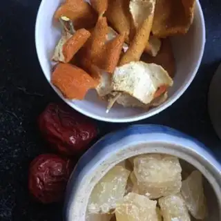 Make Orange red dates for tea step 0