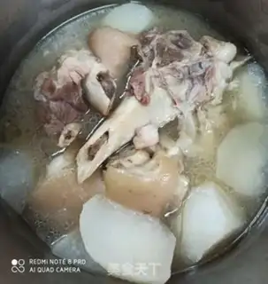 Make Scorch radish soup step 4