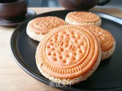Make Pumpkin crackers step 13