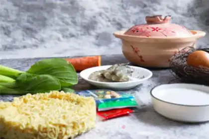 Make Milk-cooked noodles step 0
